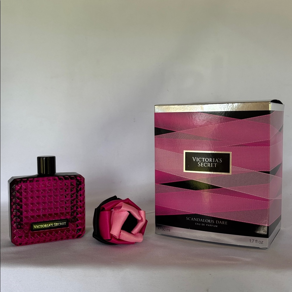 EMPTY BOTTLE & BOX VICTORIA’s SECRET SCANDALOUS DARE EAU DE PARFUM CAP ATOMIZER - Picture 5 of 11